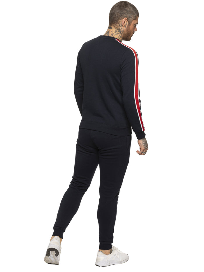 Enzo Jeans Lee Overhead Sweatshirt - Blue