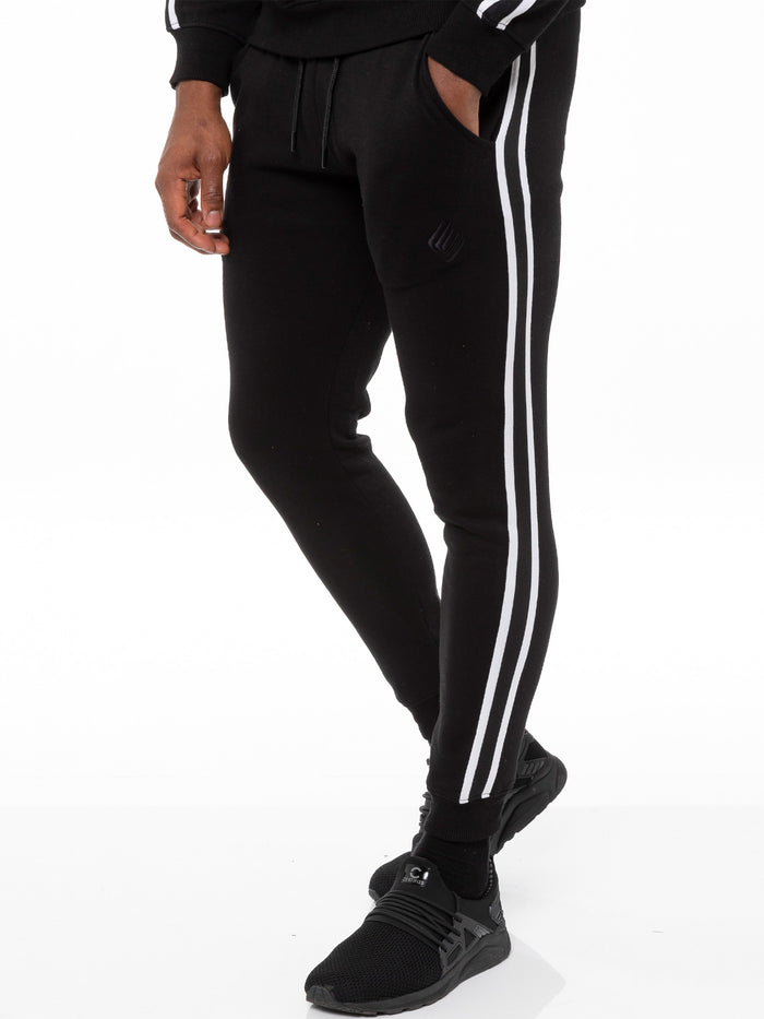 Enzo Jeans Logan Cuffed Jogger - Black