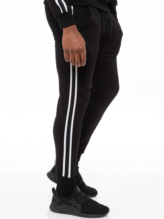 Enzo Jeans Logan Cuffed Jogger - Black