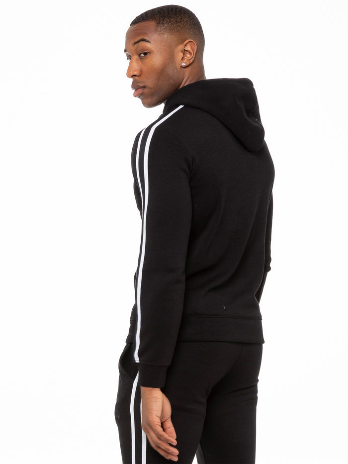 Enzo Jeans Logan Overhead Hoodie - Black