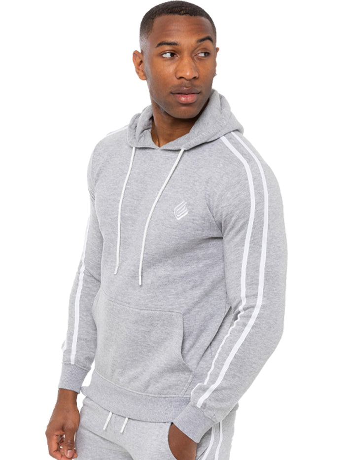 Enzo Jeans Logan Overhead Hoodie - Grey
