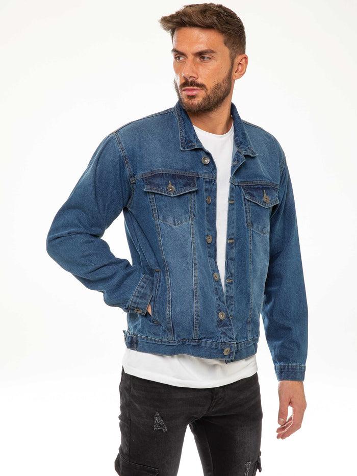 enzo jeans Lowell Denim Jacket - Blue
