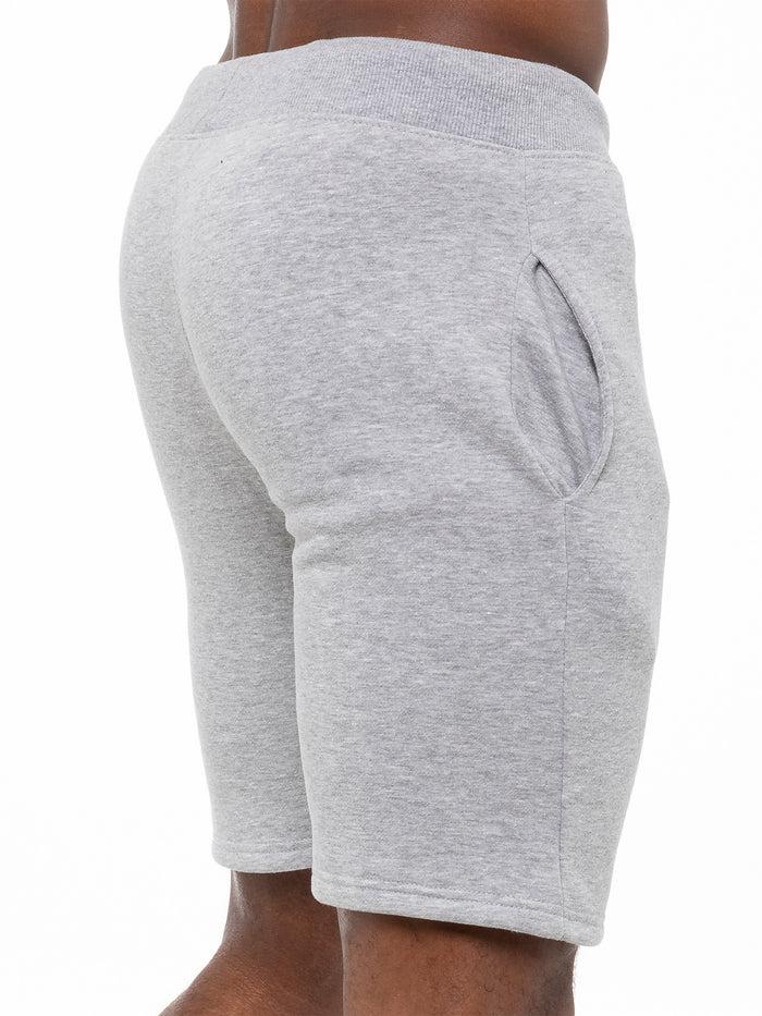 Enzo Jeans Lyon Relaxed Fleece Shorts - Grey