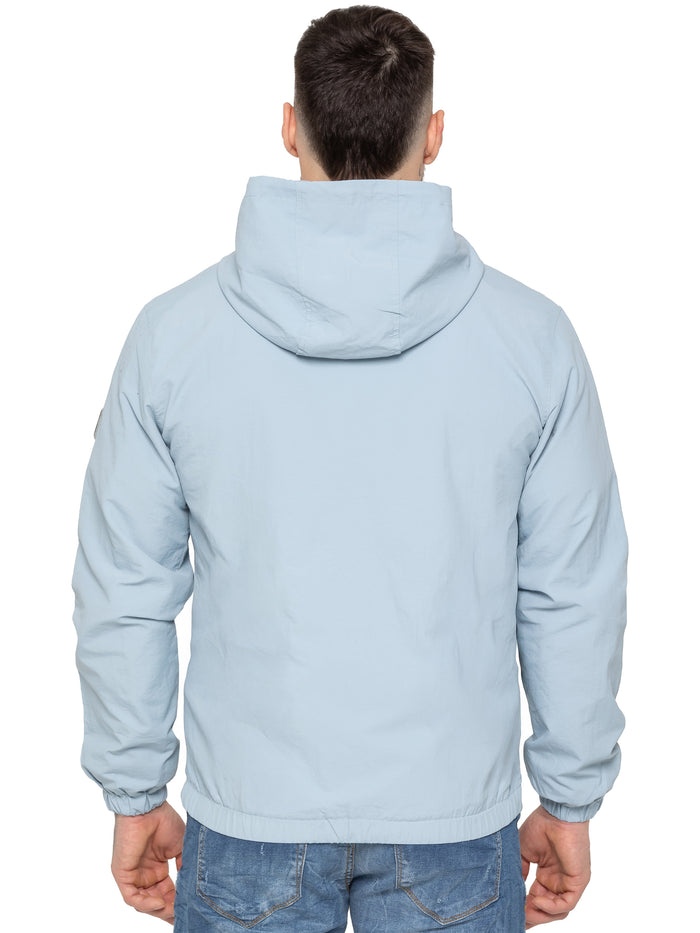 Enzo Jeans Mattia Windbreaker Jacket - Sky Blue