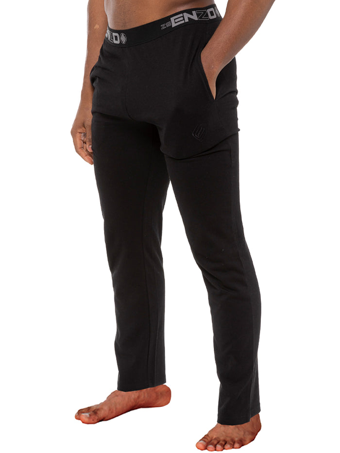 enzo jeans Milo Waistband Lounge Pants - Black
