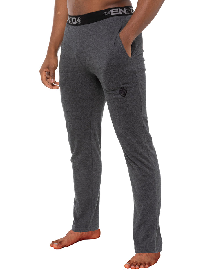 enzo jeans Milo Waistband Lounge Pants - Dark Grey