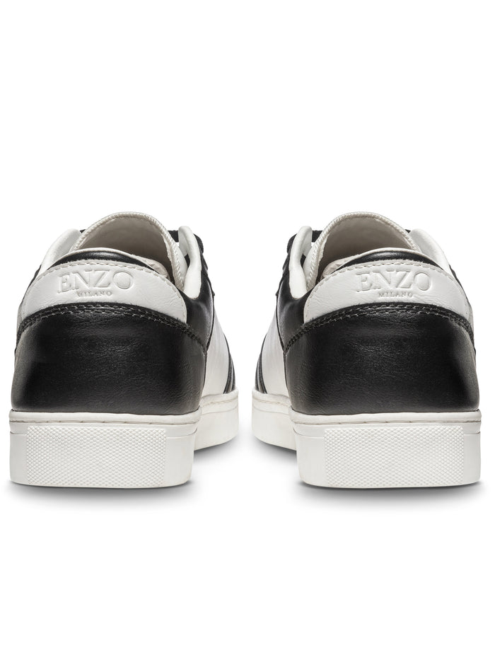 Enzo Jeans Monza Low Trainer - Black