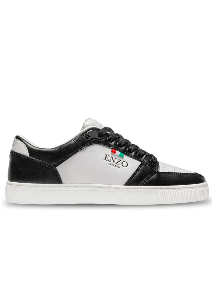 enzo jeans Monza Low Trainer - Black