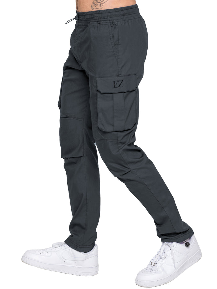 enzo jeans Nicolas Tapered Cargo Pants - Charcoal