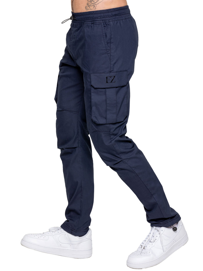 enzo jeans Nicolas Tapered Cargo Pants - Navy
