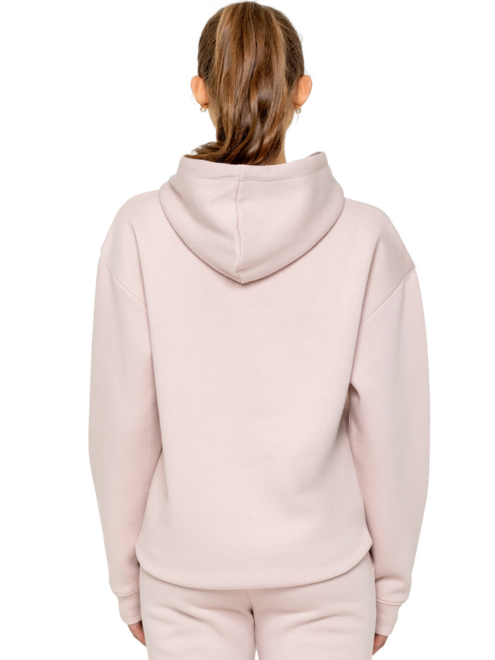 Enzo Jeans Oversized Essential Hoodie - Baby Pink