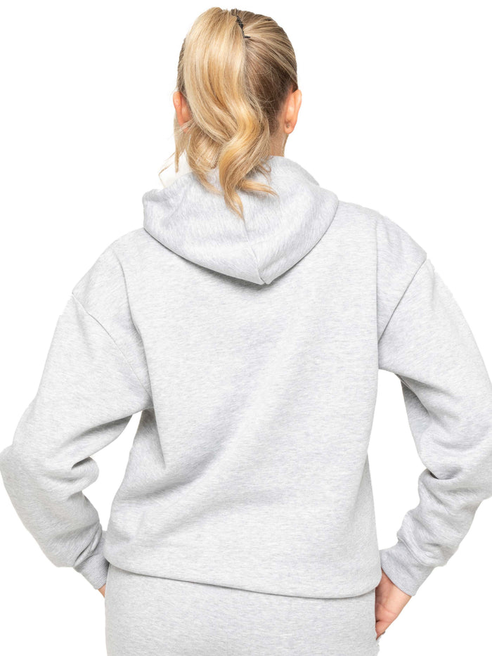 Enzo Jeans Oversized Essential Hoodie - Grey