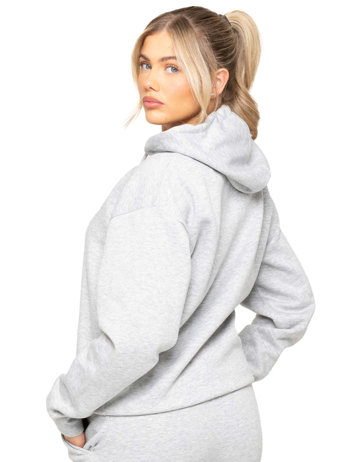 Enzo Jeans Oversized Essential Hoodie - Grey