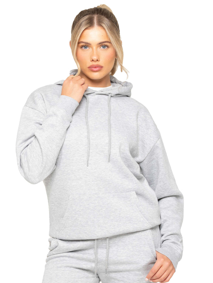 enzo jeans Oversized Essential Hoodie - Grey