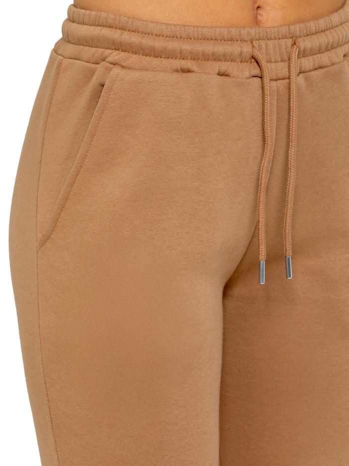 Enzo Jeans Relaxed Sweat Cuffed Jogger - Camel