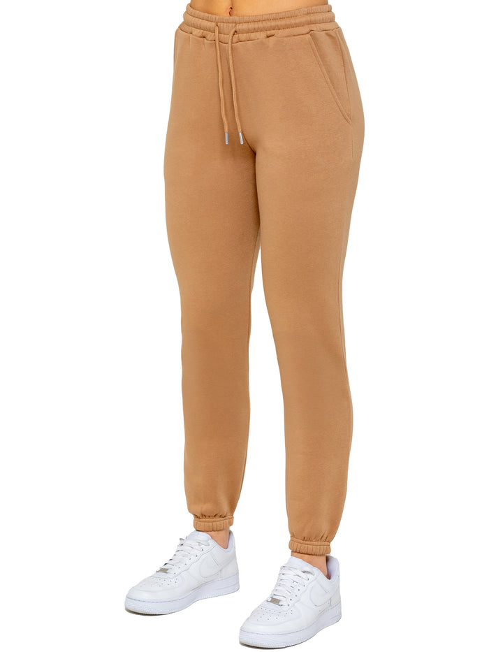 Enzo Jeans Relaxed Sweat Cuffed Jogger - Camel