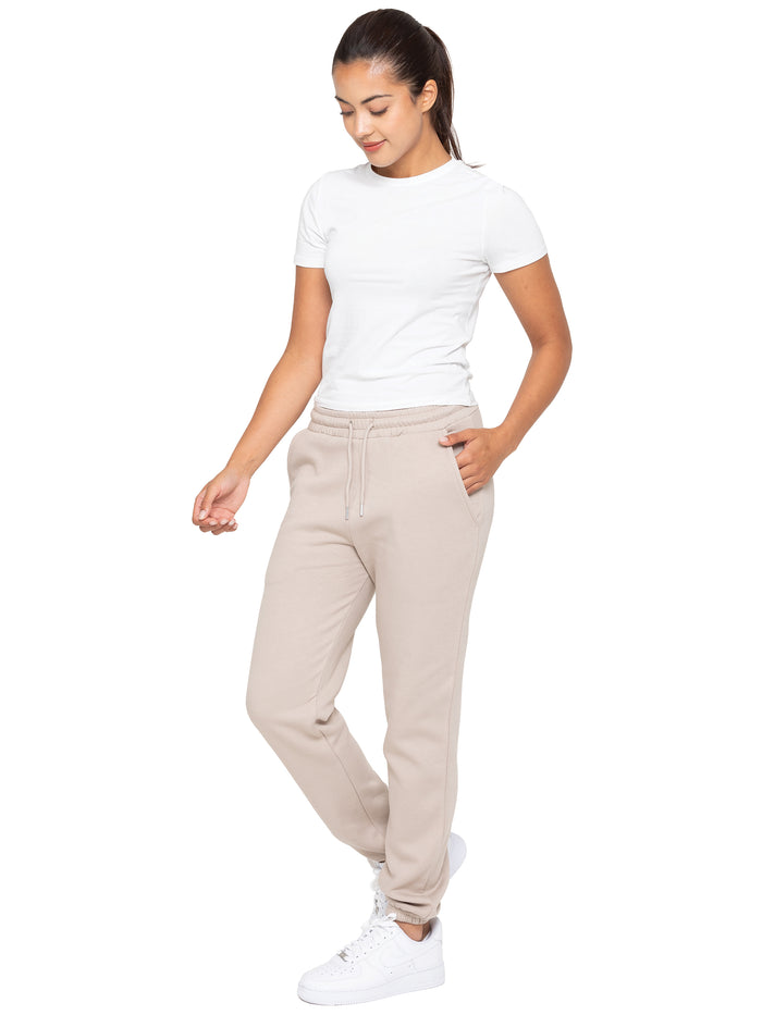 enzo jeans Relaxed Sweat Cuffed Jogger - Oatmeal