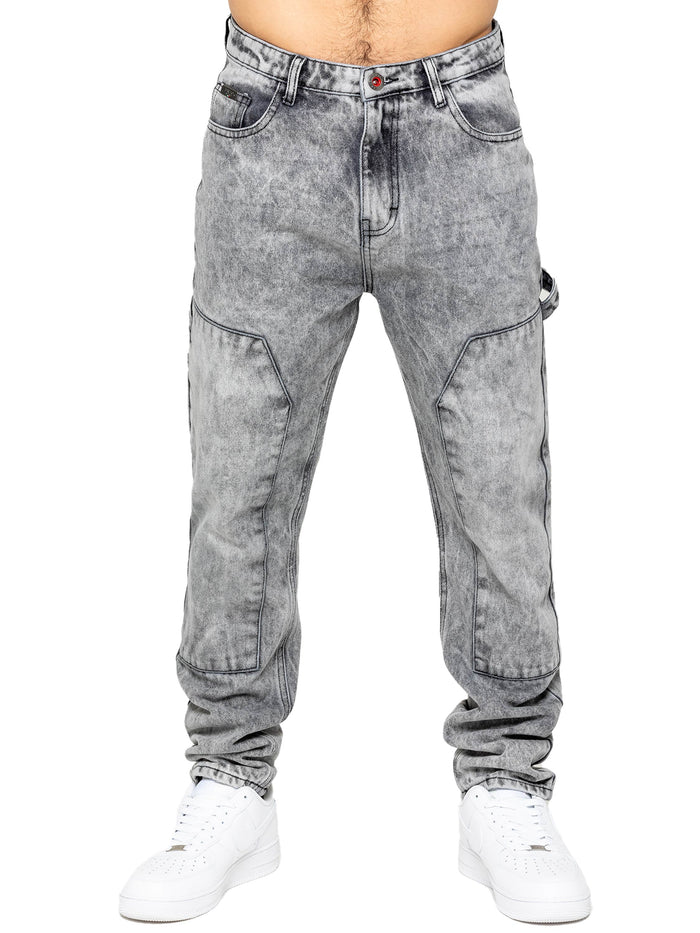 enzo jeans Renato Carpenter Denim Jeans - Grey