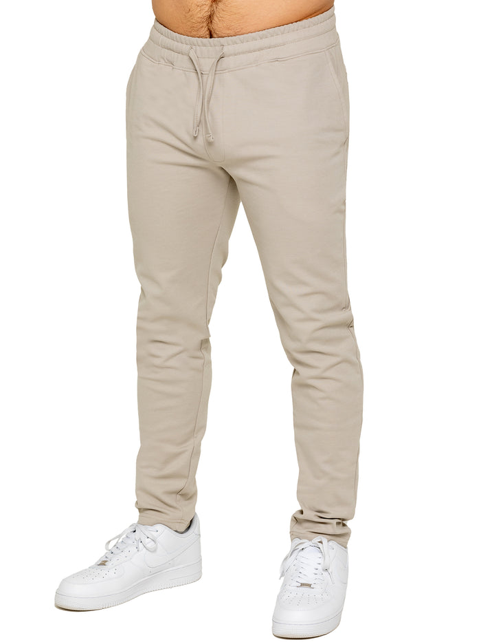 Enzo Jeans Santi Casual Drawstring Trouser - Beige