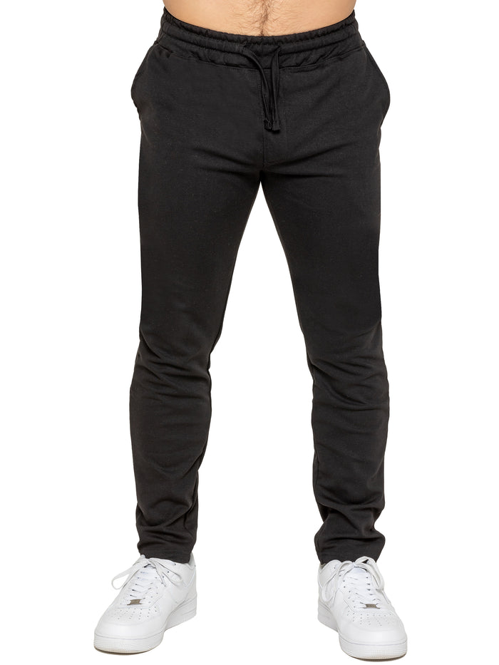 enzo jeans Santi Casual Drawstring Trouser - Black