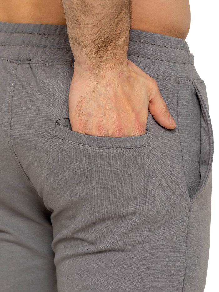 Enzo Jeans Santi Casual Drawstring Trouser - Grey