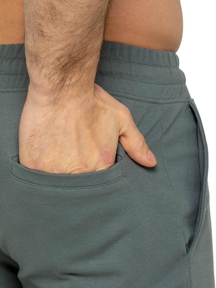 Enzo Jeans Santi Casual Drawstring Trouser - Khaki