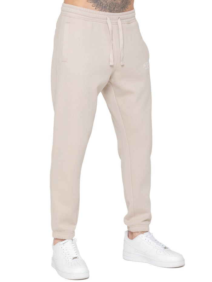 Enzo Jeans Sergio Fleece Jogger - Beige