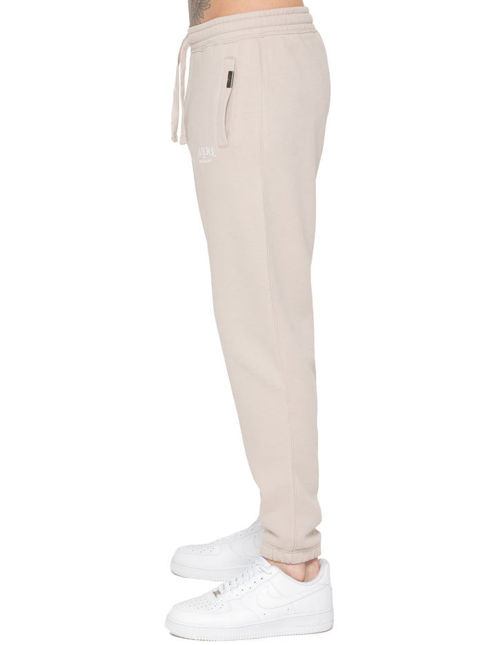 Enzo Jeans Sergio Fleece Jogger - Beige