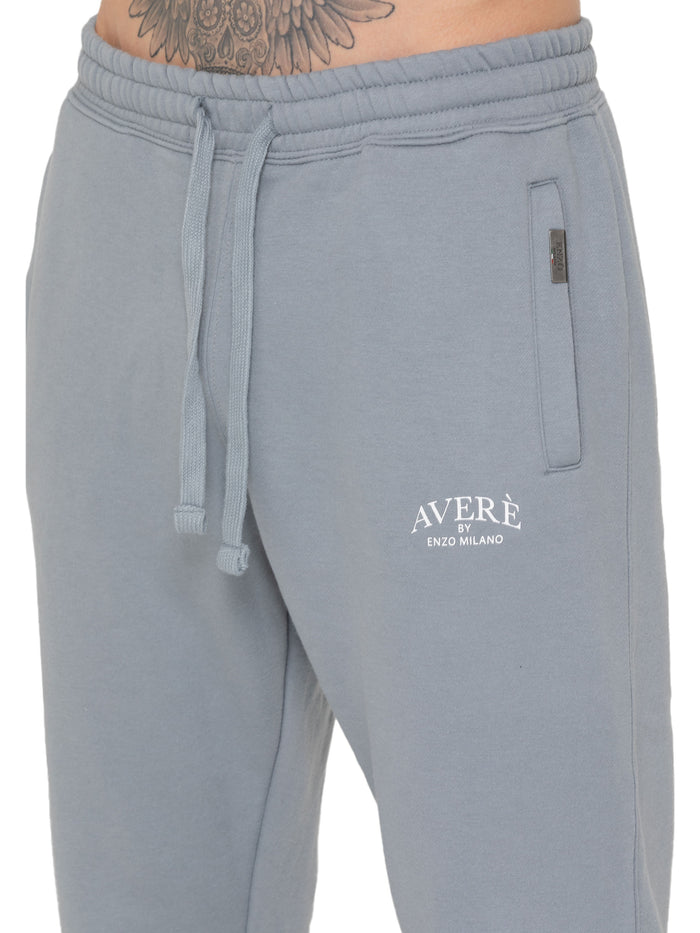 Enzo Jeans Sergio Fleece Jogger - Blue