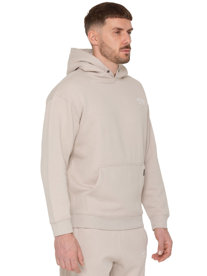 Enzo Jeans Sergio Oversized Pullover Hoodie - Beige