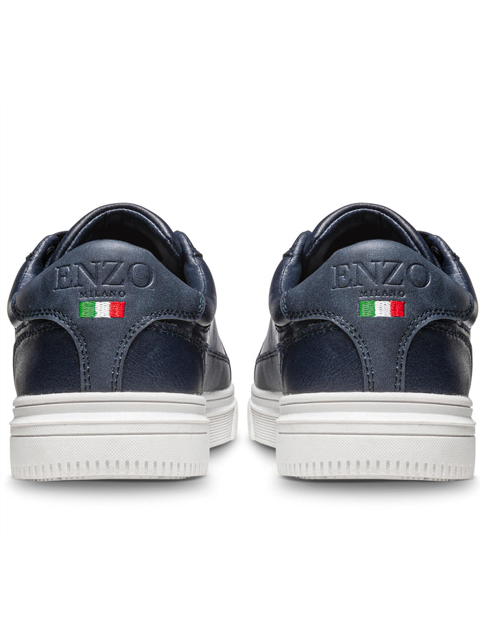 Enzo Jeans Sienna Sneaker Trainer - Navy