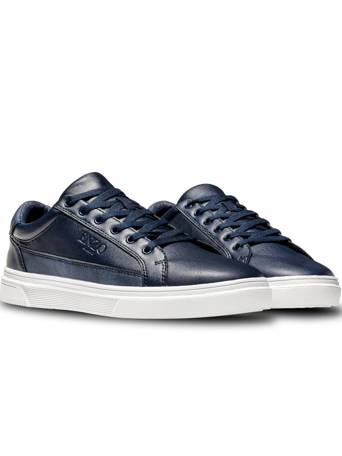 Enzo Jeans Sienna Sneaker Trainer - Navy