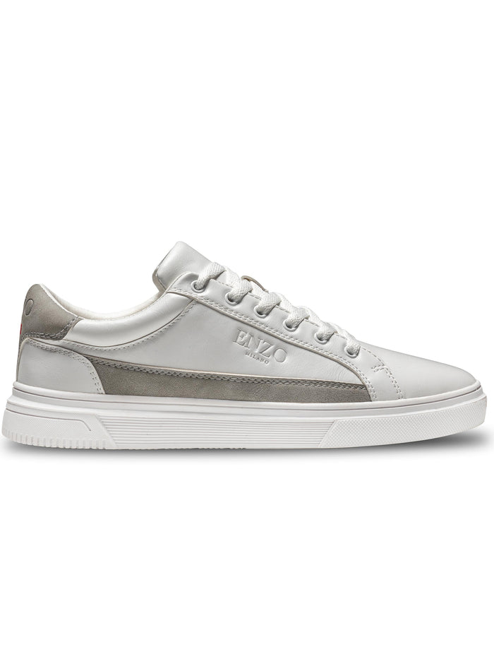 enzo jeans Sienna Sneaker Trainer - White