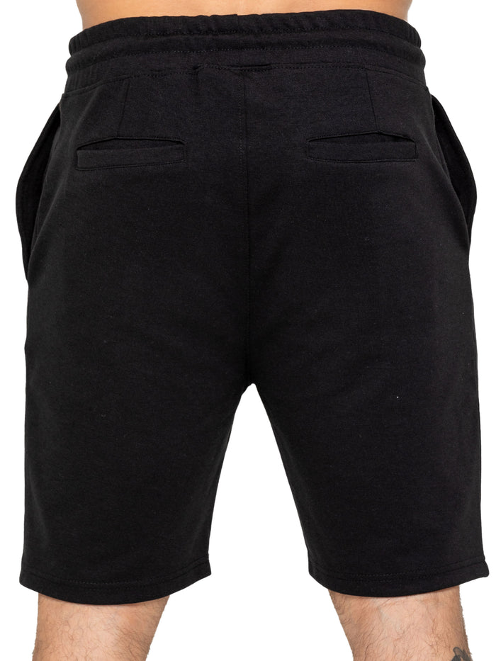 Enzo Jeans Stretch Essential Shorts - Black