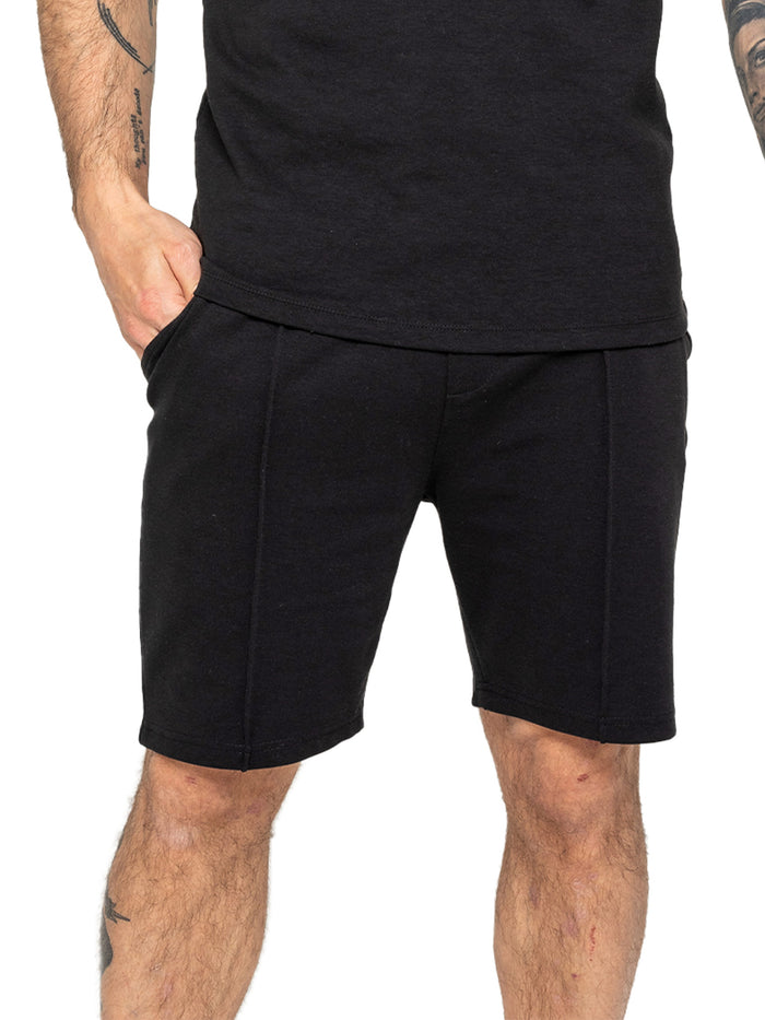 Enzo Jeans Stretch Essential Shorts - Black