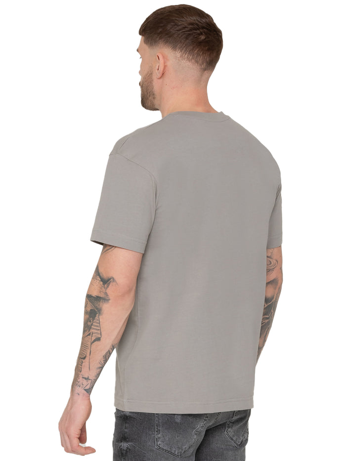 Enzo Jeans Wyatt Essential Oversized T-Shirt - Grey