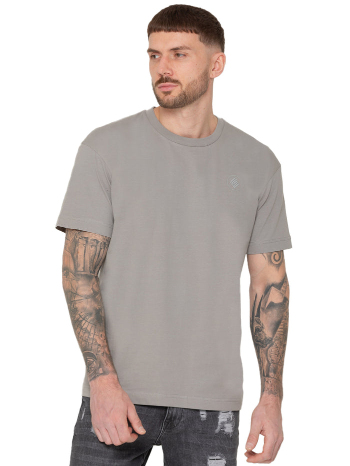enzo jeans Wyatt Essential Oversized T-Shirt - Grey