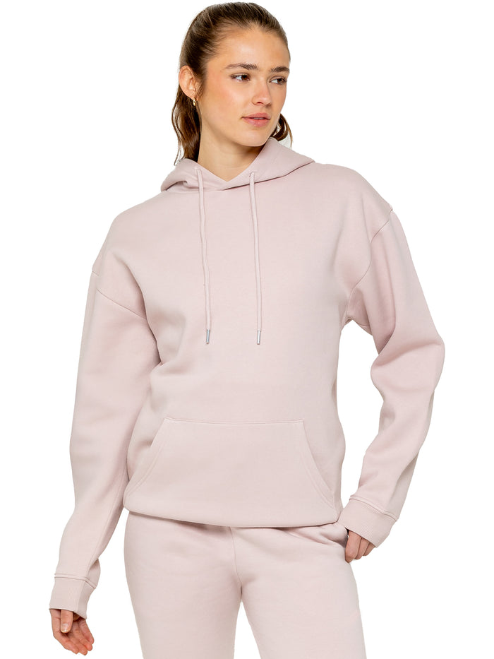 Enzo Jeans Essential Oversized Hoodie And Jogger Set - Baby Pink