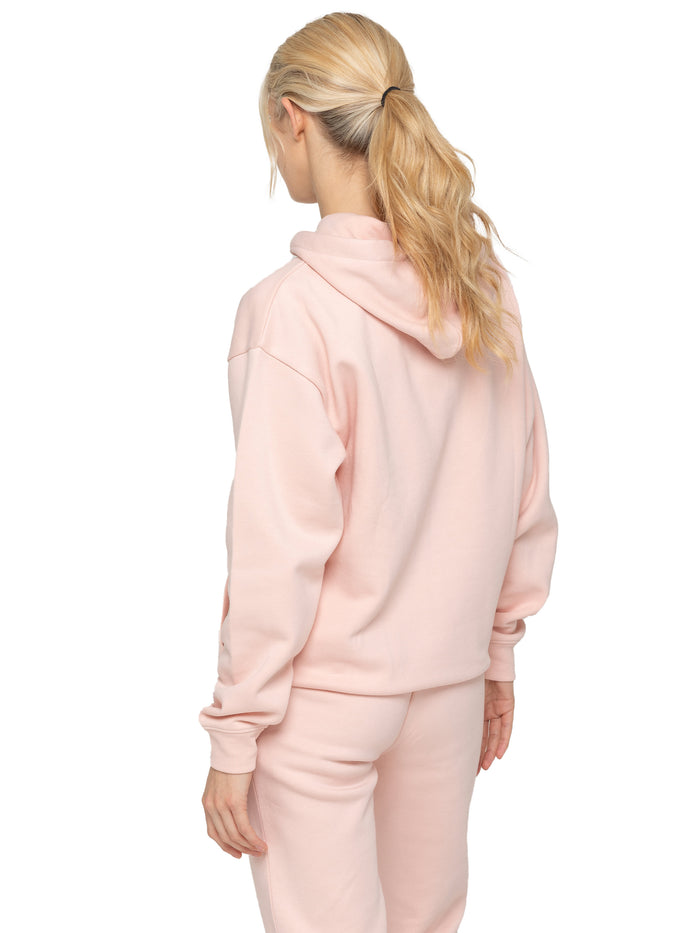 Enzo Jeans Essential Oversized Hoodie And Jogger Set - Peach
