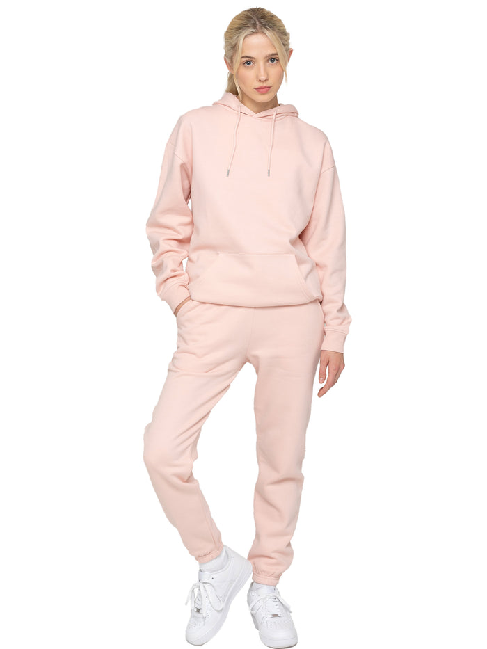 enzo jeans Essential Oversized Hoodie and Jogger Set - Peach