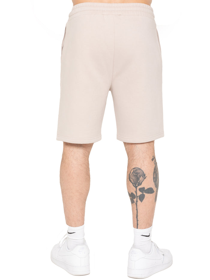 Enzo Jeans Jaques T-Shirt And Fleece Shorts Set - Clay