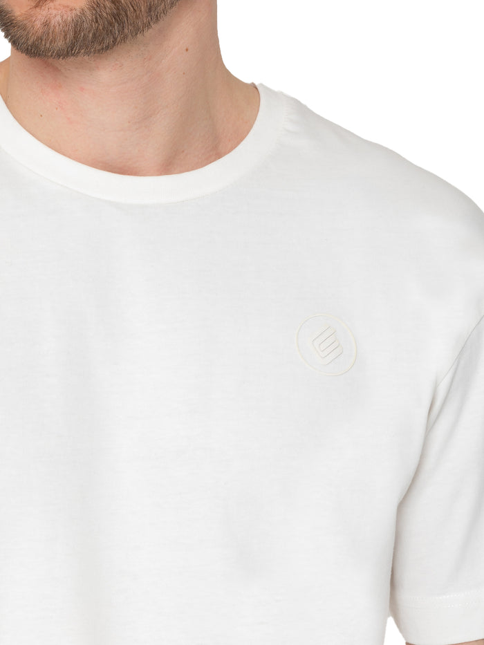 Enzo Jeans Wyatt Essential Oversized T-Shirt - Off White