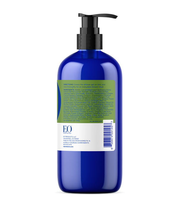 Eo Essential Oils Jasmine Verbena Shower Gel