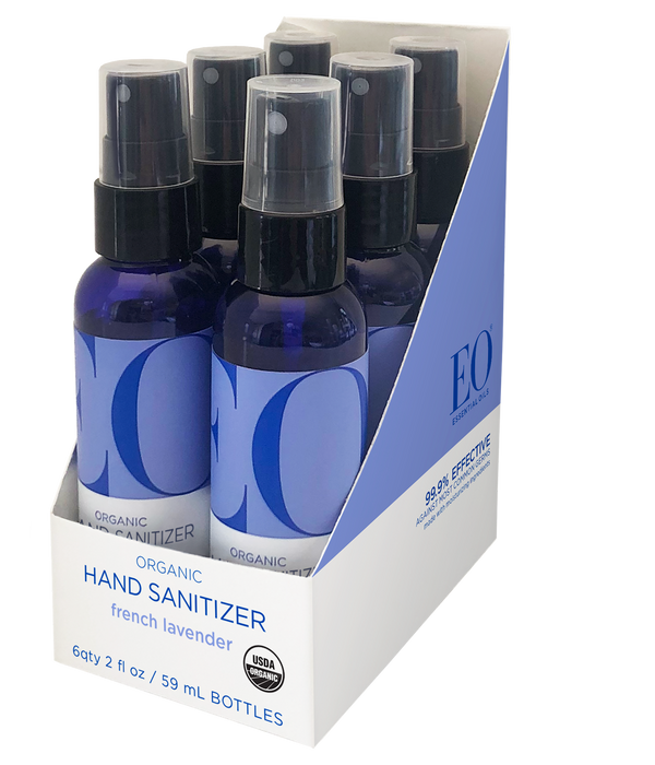 eo essential oils French Lavender Certified Organic Hand Sanitizer Spray
