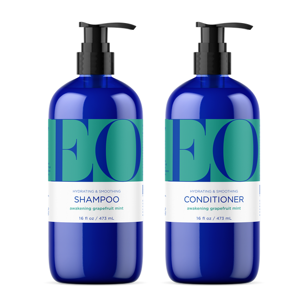 eo essential oils Grapefruit Mint Shampoo and Conditioner 2-pack - old