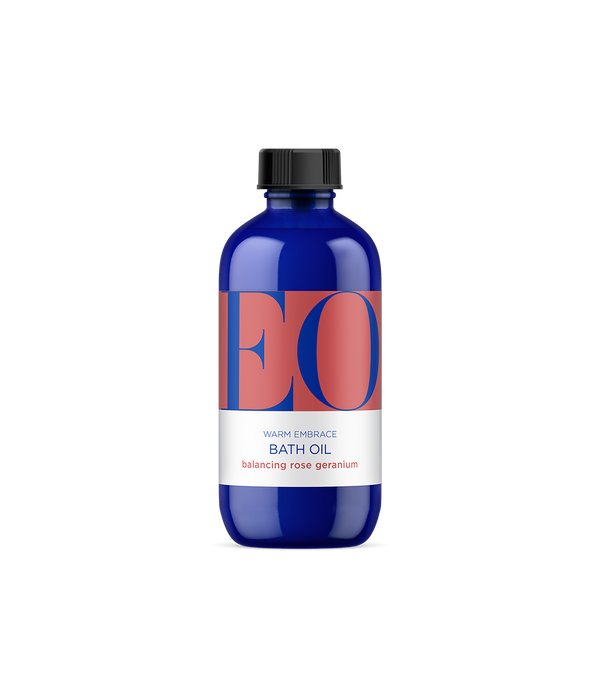eo essential oils Warm Embrace Bath Oil in Rose Geranium