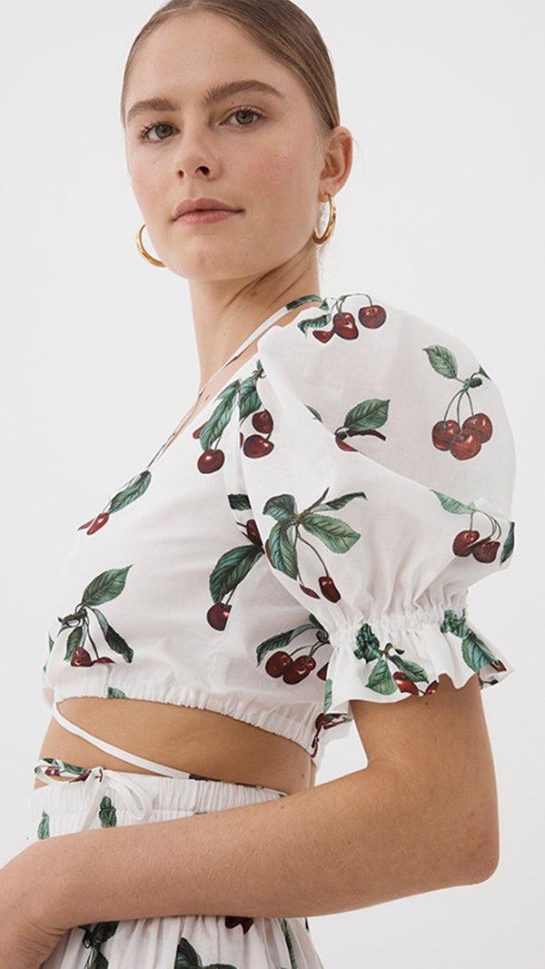 Ephemera CERISE OLYMPIA TOP