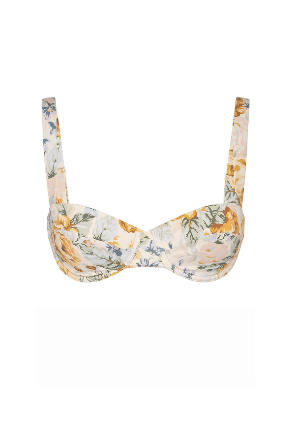ephemera CITRUS FLORAL BALCONETTE BRA - FINAL SALE