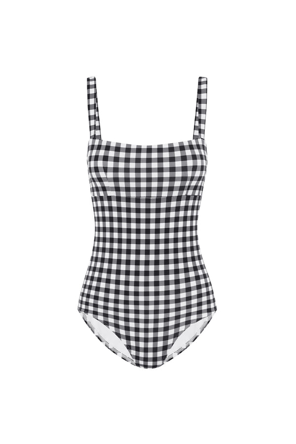 ephemera CLASSIC GINGHAM BANDEAU ONE PIECE