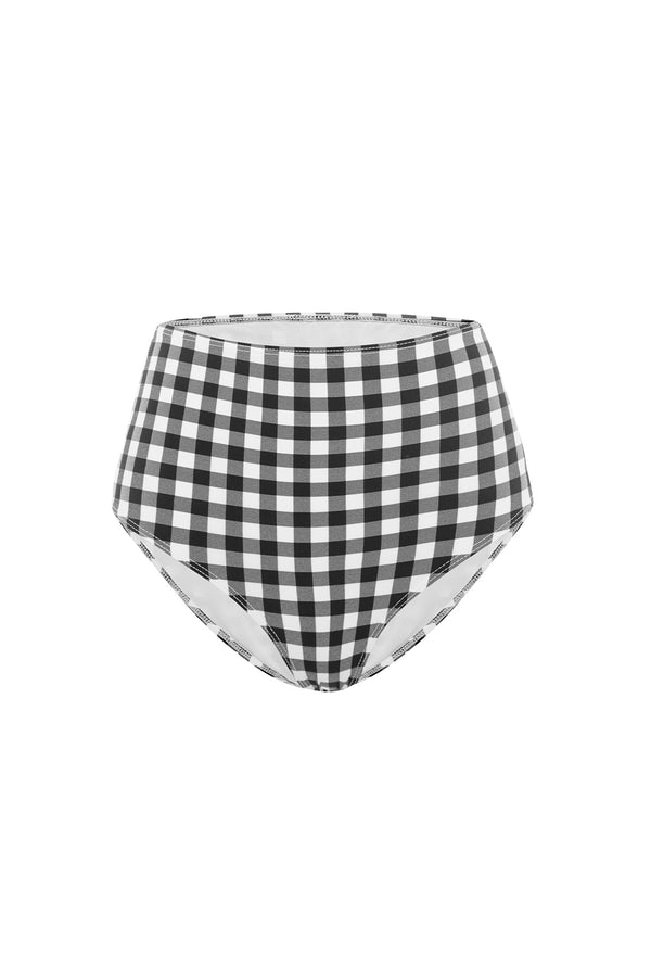 ephemera CLASSIC GINGHAM HIGH WAISTED PANT